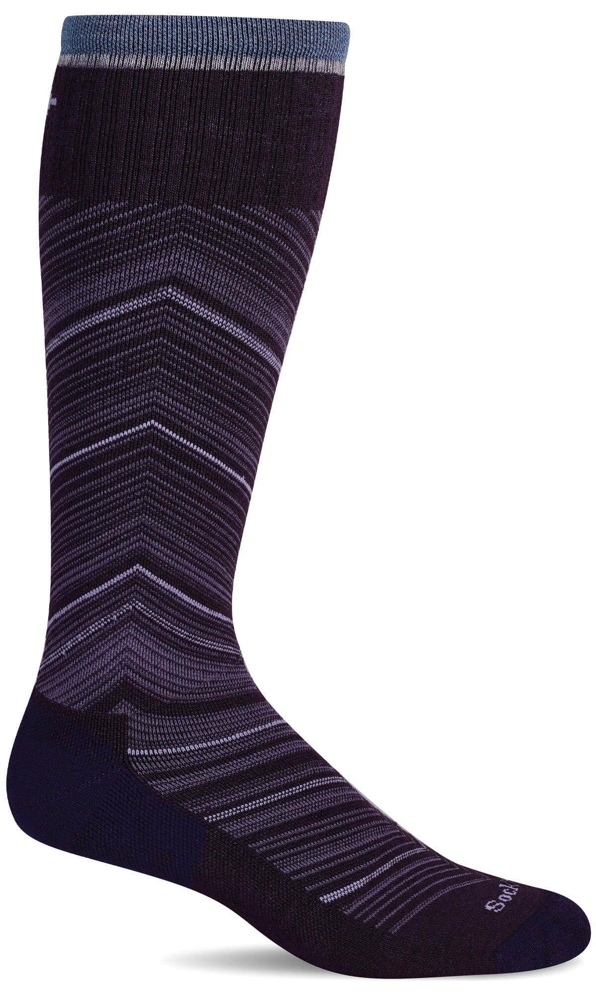 Women's Full Flattery | Moderate Graduated Compression Socks | Wide Calf Fit - Image 3